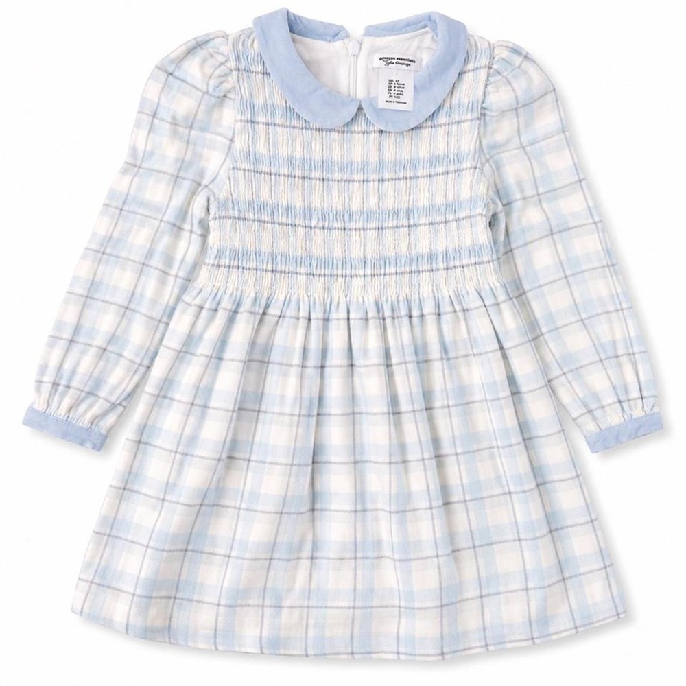 Amazon Essentials x Sofia Grainge Plaid Dress – Girls Size 4T 💙